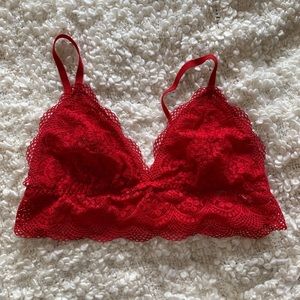 Red Ambrielle bralette size L